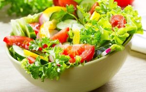 salad hoa quả healthy