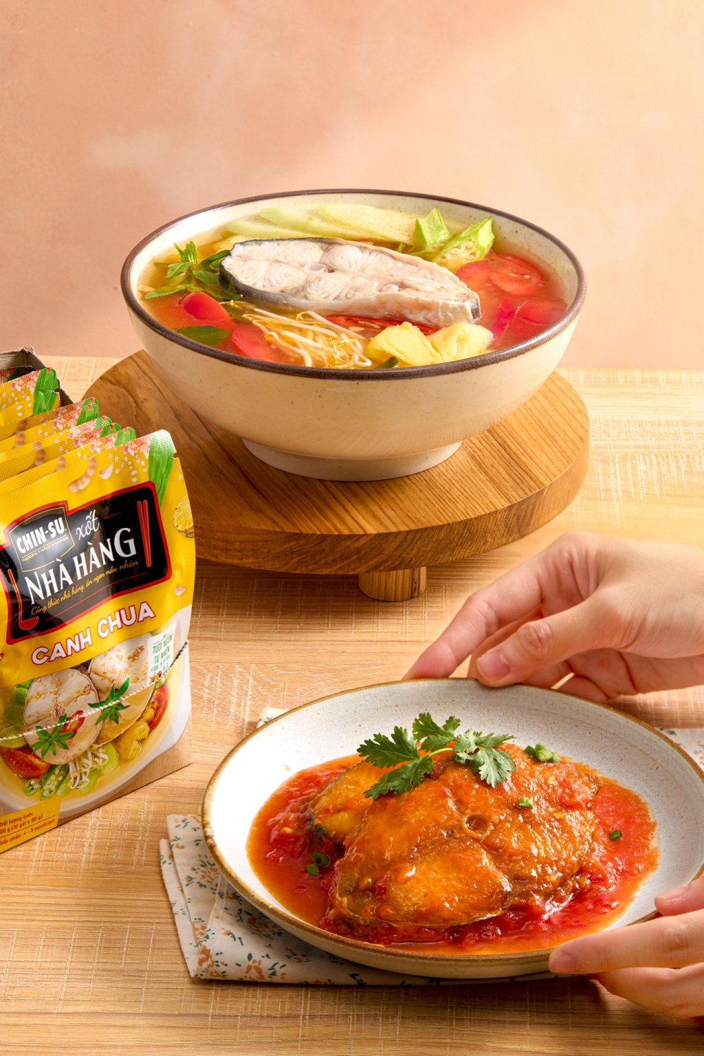 Xốt nhà hàng canh chua CHIN-SU