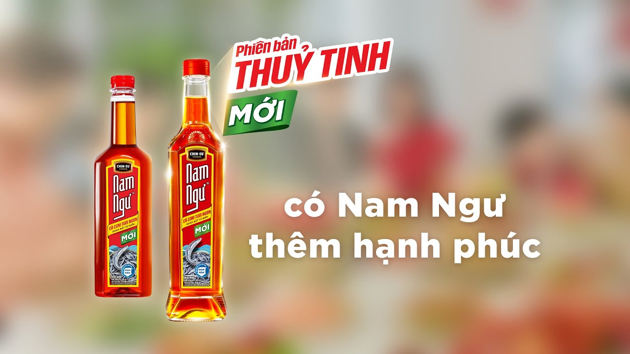 Nước mắm Nam Ngư chai thủy tinh cao cấp